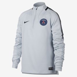 Nike PSG Dry Squad Drill Youth 2017/18 - Pure Platinum