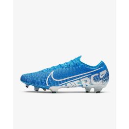 Nike Mens Mercurial Vapor 13 Elite Firm Ground Soccer Cleats Blue Hero