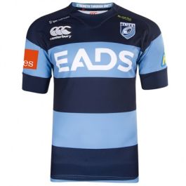 デッドストック canterbury CARDIFF BLUES Jersey1 CARDIFF BLUES Rugby Shirt Vintage Red L Large CCC Canterbury