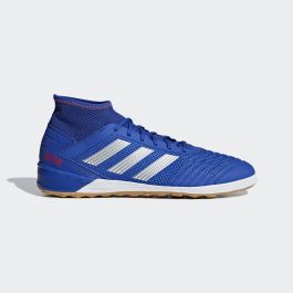 adidas Predator Tango 19.3 IC indoor court soccer shoes- Blue/Silver - Exhibit Pack adidas Predator Tango 19.3 IC indoor court soccer shoes- Blue/Silver - Exhibit Pack