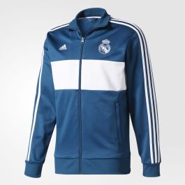 adidas Real Madrid 3-Stripe Track Top - Teal