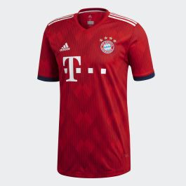 adidas Bayern Munich Home Authentic Jersey Mens 2018/19 - Red
