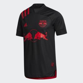 adidas NY Red Bulls Away Authentic Jersey 2020 - Black