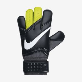 nike goalkeeper gloves black and green