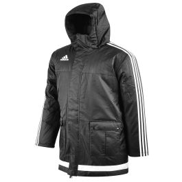 adidas Tiro 15 Stadium Jacket - Black/White