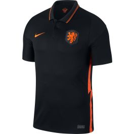 Nike Netherlands Men's Away Jersey 2020 -Black
