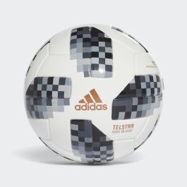 moron receive decorate adidas World Cup Mini Ball 2018 - White/Black/Metallic Silver