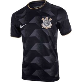 Nike Corinthians Away 22 Jersey - Black
