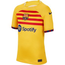 Nike Barcelona Y 4th Jersey - Yellow