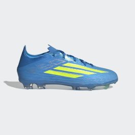 Size 10 - adidas F50 Elite Laceless FG Soccer Cleats Lucid Ray Blue JR6461 Men adidas F50 ELITE Laceless Firm Ground Soccer Cleats - Blue  main image 4